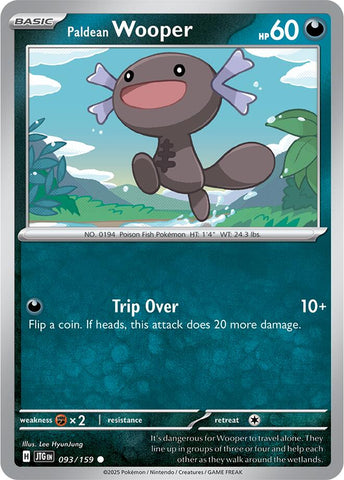Wooper de Paldea (093/159) [Escarlata y Púrpura: Viaje Juntos]