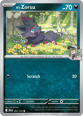 Zorua de N (097/159) [Escarlata y Púrpura: Viaje Unido]