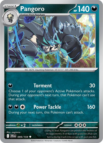 Pangoro (099/159) [Escarlata y Púrpura: Viaje Juntos]
