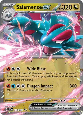 Salamence ex (114/159) [Escarlata y Púrpura: Viaje Unido]