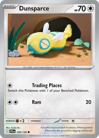 Dunsparce (120/159) [Escarlata y Púrpura: Juntos en el Viaje]