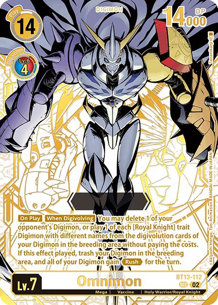 Omnimon [BT13-112] (Numérotée) [Convergence Mondiale]