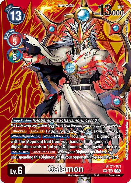 Gaiamon [BT21-101] (SP) [Convergence Mondiale]