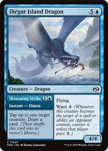 Dragón de la Isla Dirgur [Tarkir: Tormenta de Dragones]