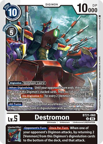 Destromon [BT21-060] [Convergence Mondiale]