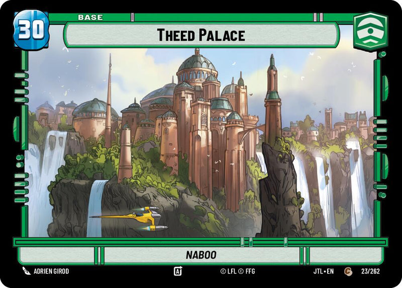 Palais de Theed // Bouclier (023/262 // T04/T04) (023/2262 // T04/T04) [Jump to Lightspeed]