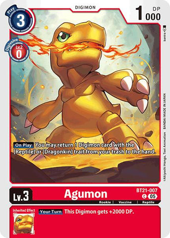 Agumon [BT21-007] [Convergencia Mundial]