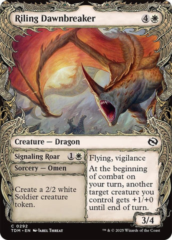 Aurora Azuzadora (Showcase) [Tarkir: Dragonstorm]