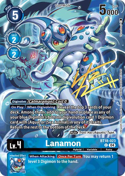 Lanamon [BT18-023] (Signée) [World Convergence]