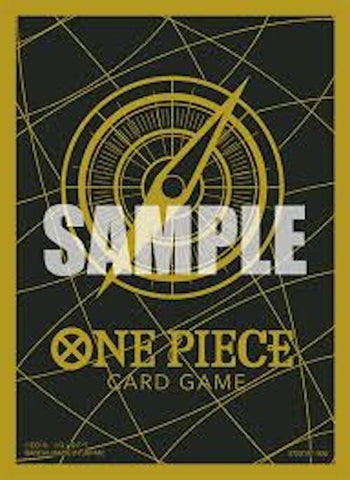 Bandai: Protectores de cartas de 70 unidades - Card Games Fest 23-24 Estándar Negro y Dorado