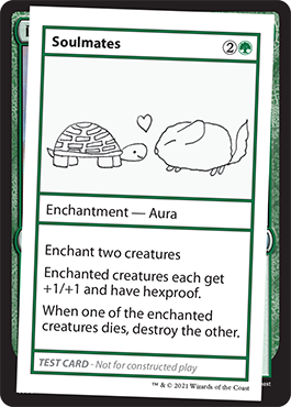 Âmes sœurs (Édition 2021) [Cartes de test de Mystical Booster]