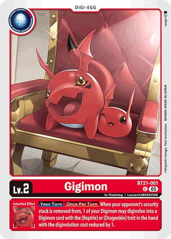 Gigimon [BT21-001] [Convergencia Mundial]