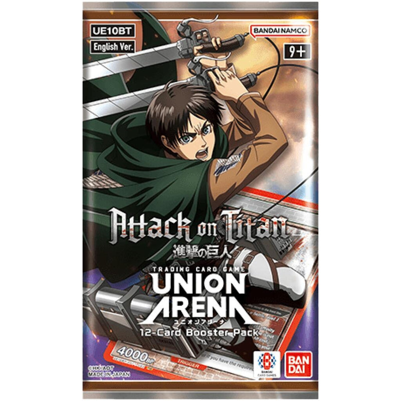 Image for Attack on Titan - Booster Pack - Union Arena