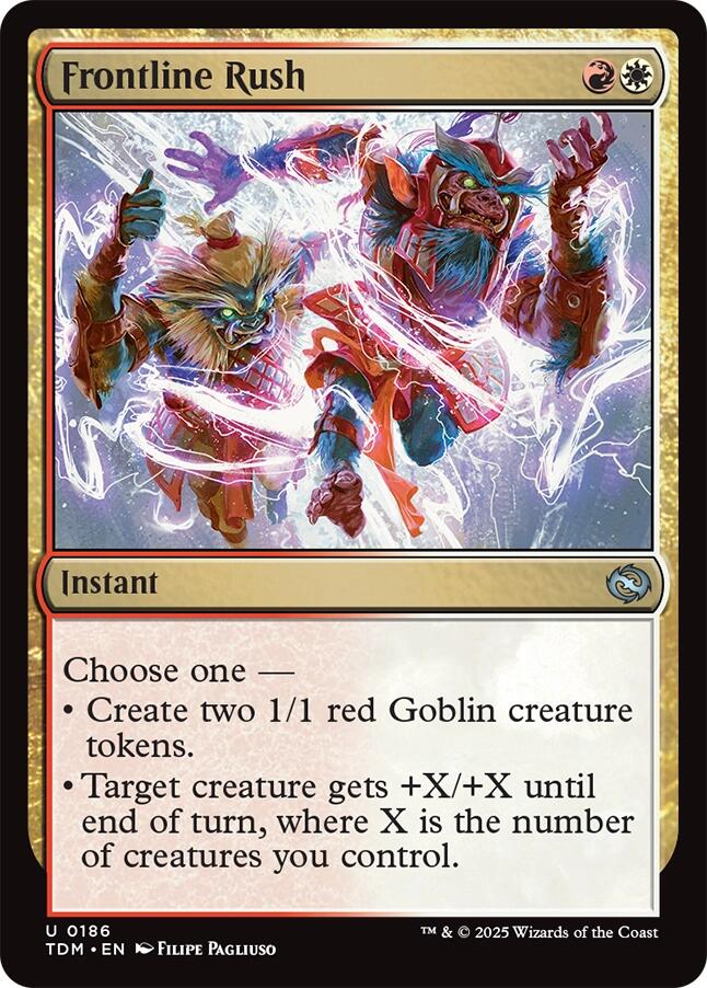 Chargée de la première ligne [Tarkir: Dragonstorm]