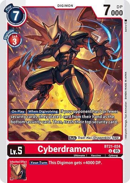 Cyberdramon [BT21-024] [Convergence Mondiale]