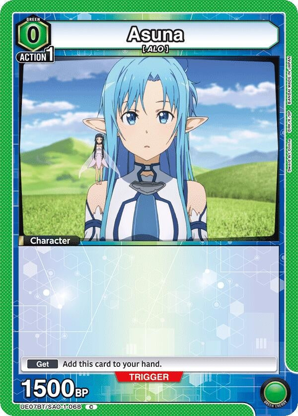 Image for Asuna (068) (Box Topper Foil) (UE07BT/SAO-1-068) (UE07BT) - Union Arena