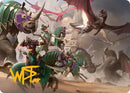 Carte artistique Bataillefront unie (5/54) (Signature estampée or) [Série artistique Tarkir : Oragedragon]