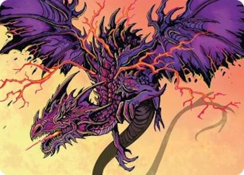 Carte d'art Sauvage hurlevent (35/54) [Tarkir: Série d'art Dragonstorm]