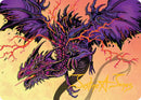 Carte artistique de Rugissement sauvage (35/54) (Signature estampée or) [Tarkir : série artistique Dragonstorm]
