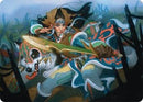 Carte illustrée de Griffe-Dragon d'Eshki (23/54) [Tarkir : Série d'illustrations Tempête draconique]