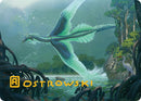 Teval, arbitre de vertu carte illustrée (26/54) (Signature estampillée or) [Série artistique Tarkir : Dracorage]