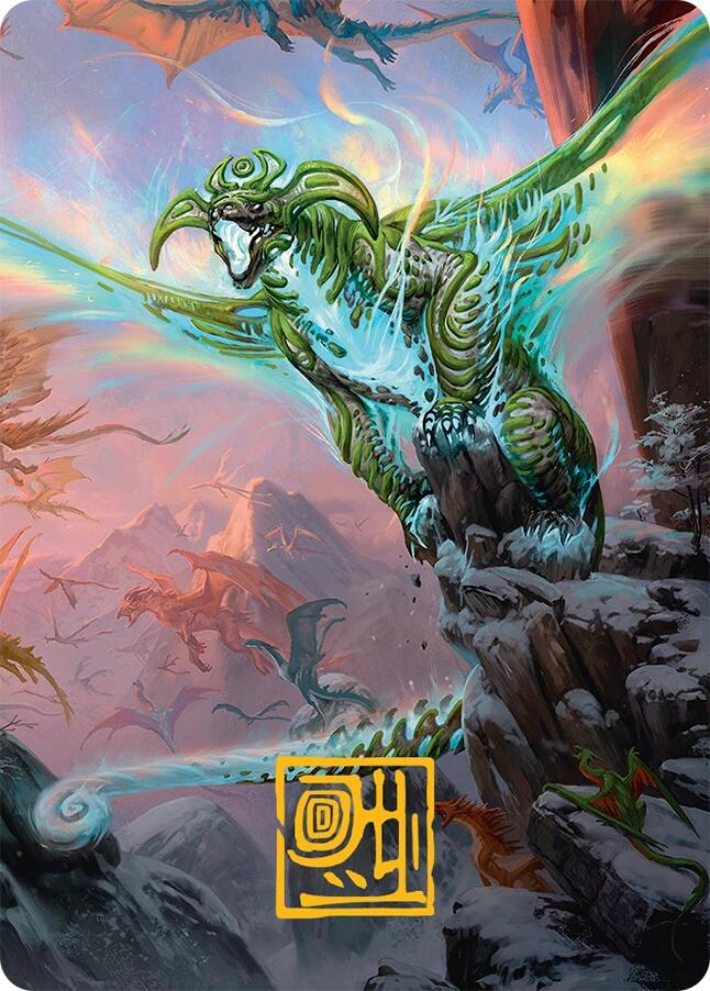 Ureni de la carte d'art non écrite (51/54) (Signature estampillée or) [Série d'art Tarkir : Tempête draconique]