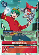 Haru Shinkai [BT21-084] (Illustration alternative) [Convergence mondiale]