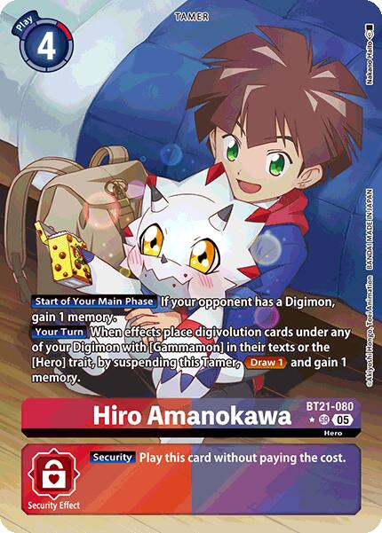 Hiro Amanokawa [BT21-080] (Illustration alternative) [Convergence mondiale]