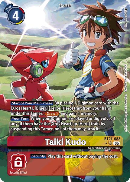 Taiki Kudo [BT21-083] (Illustration alternative) [Convergence Mondiale]