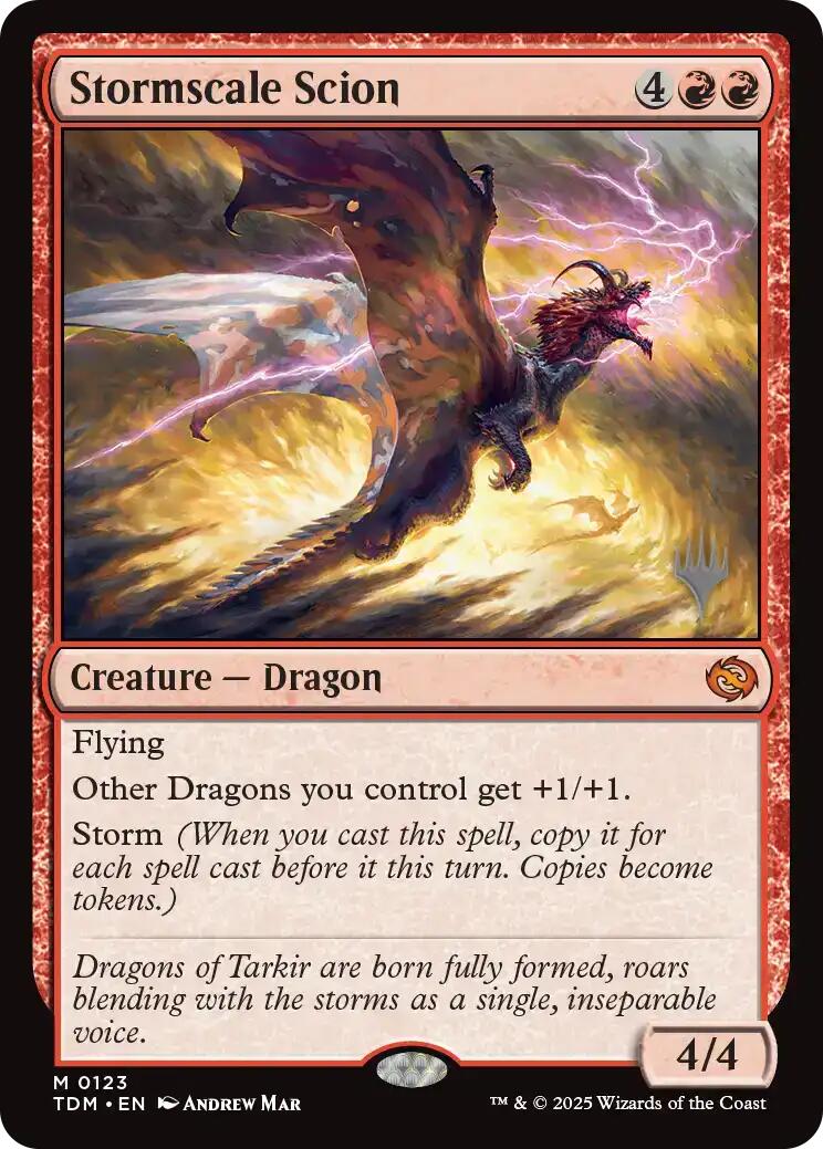 Rejeton d'écaillorage (Pack promo) [Tarkir : Dragonstorm Promos]