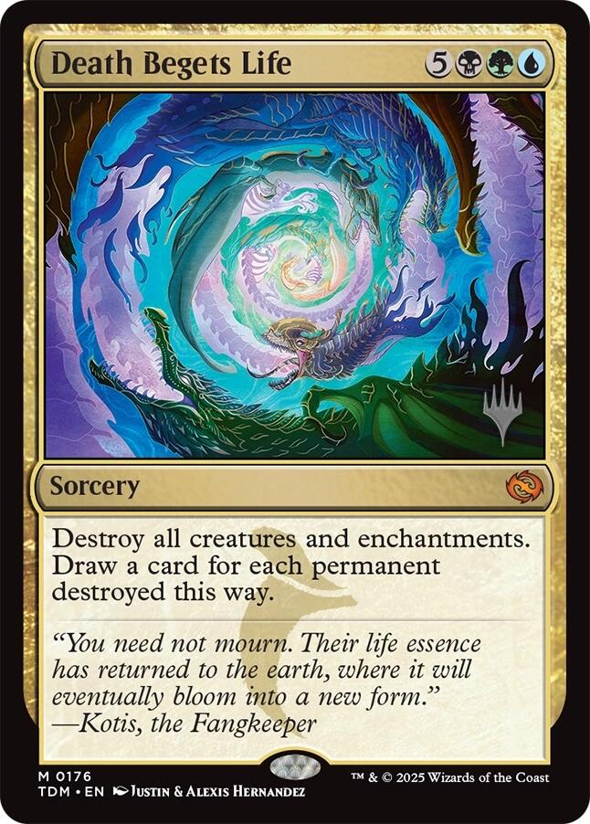 La mort engendre la vie (Pack promo) [Promos Tarkir : Orage draconique]