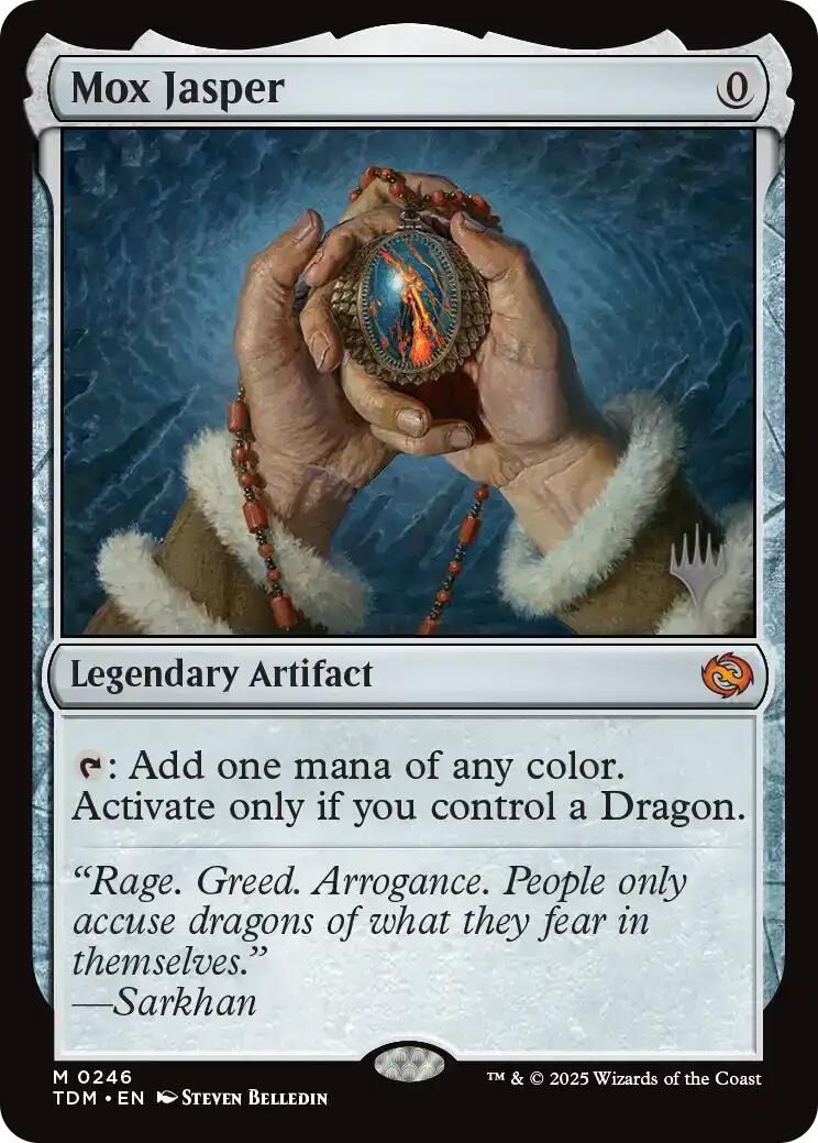 Mox de Jaspe [Tarkir : Promos Dracostorm]