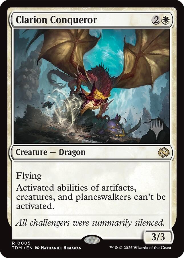 Conquérant de Clarion (Pack promo) [Tarkir : Promos Dragonstorm]