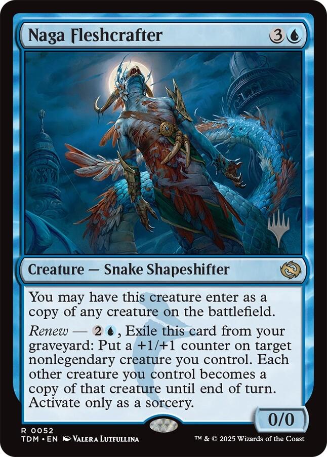Forgeron de chair naga (Pack promo) [Promos Tarkir : Tempête de dragons]