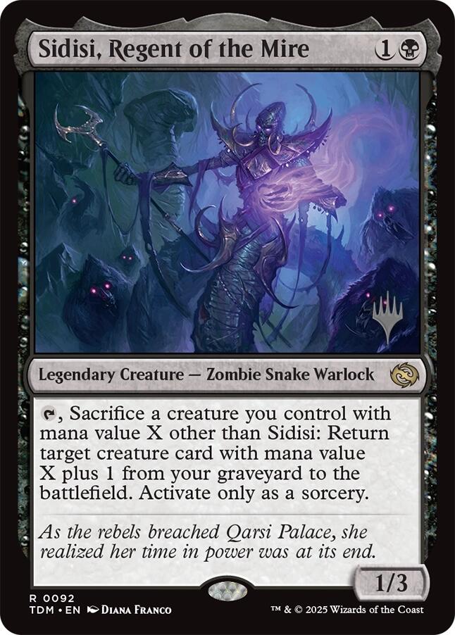 Sidisi, régente du bourbier [Tarkir : Promo Dragonstorm]