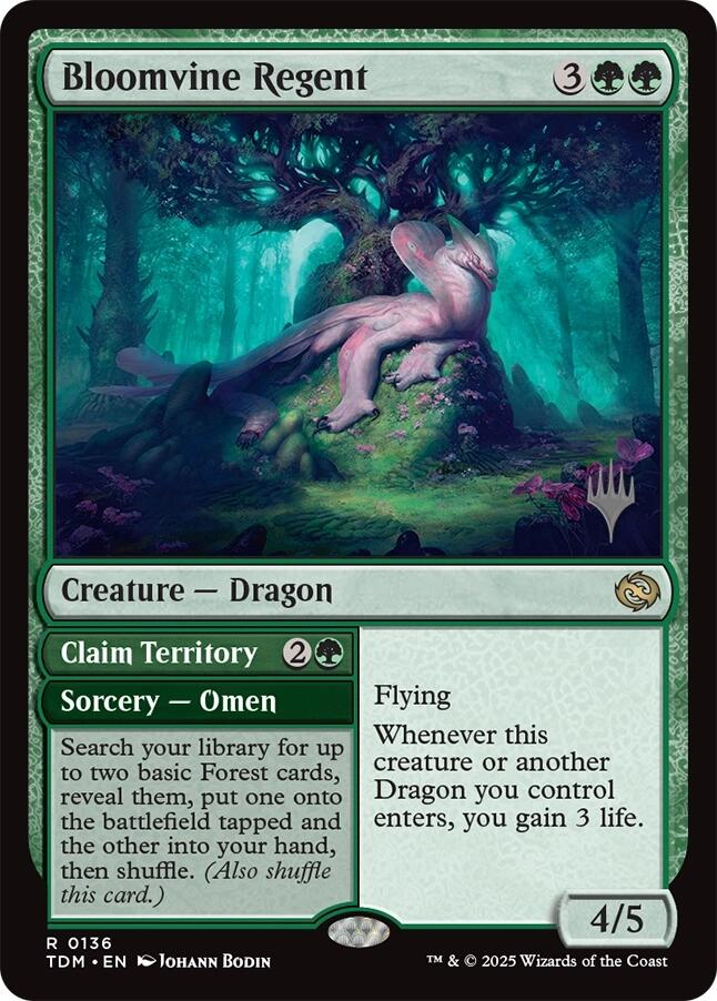 Régente de la vignefloraison (Pack promo) [Tarkir : Promos Dragonstorm]