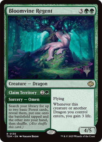 Regente de Florvid (Paquete Promocional) [Tarkir: Promos de Tormenta de Dragones]