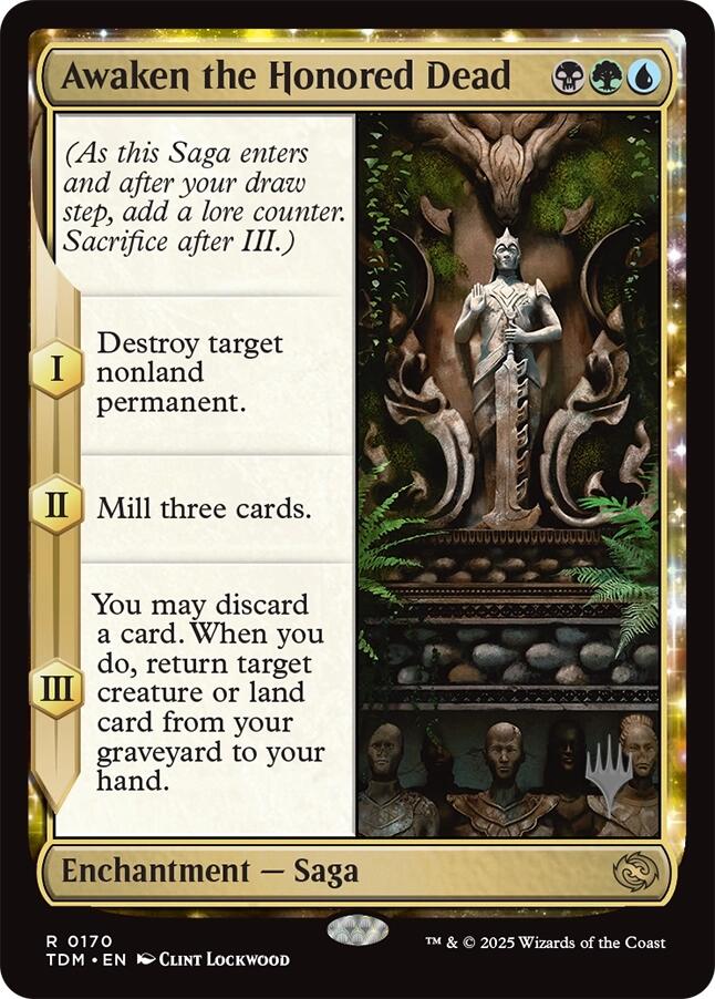 Réveiller les morts honorés (Pack promo) [Tarkir : Promos Dragonstorm]