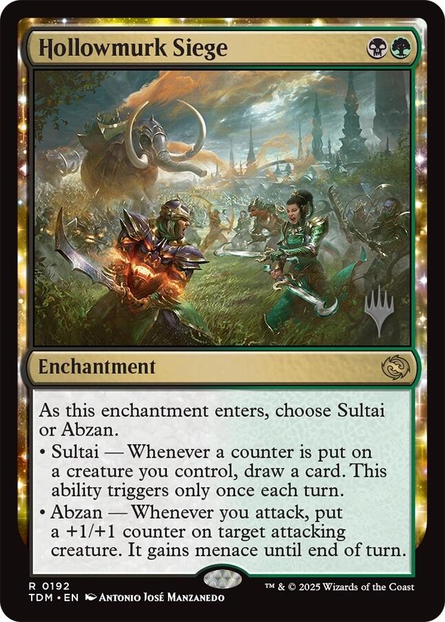Siège de Sombrevallée [Tarkir : Dragonstorm Promos]