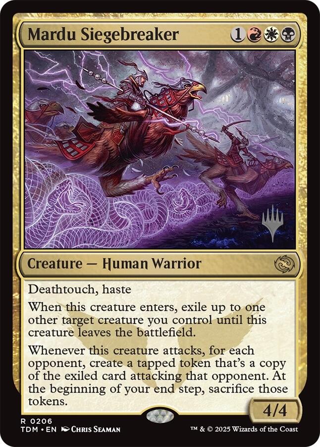 Brise-siège mardu [Promos Tarkir : Tempête draconique]