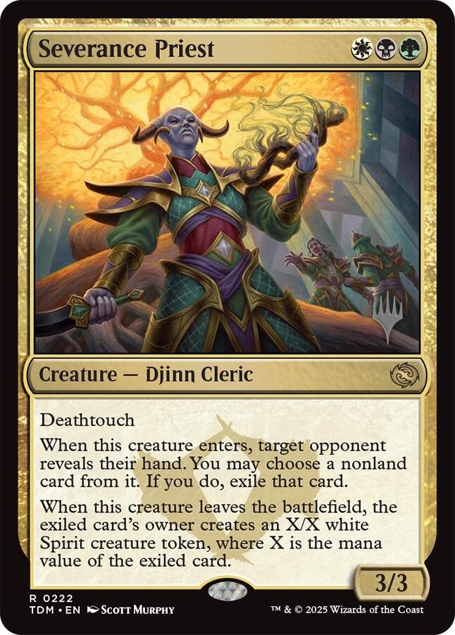Prêtre du bannissement (pack promo) [Tarkir : Promos Dragonstorm]