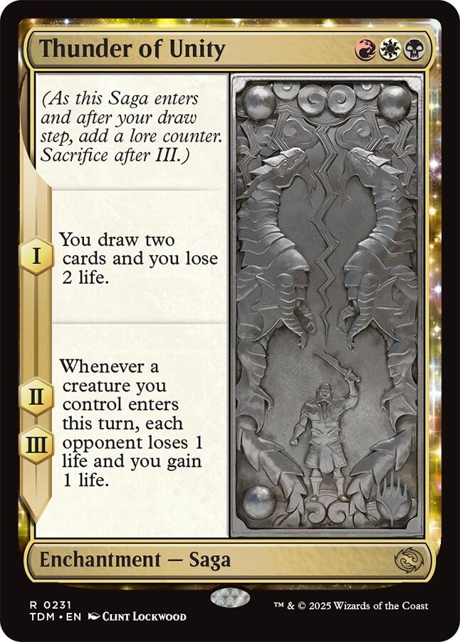 Tonnerre d'unité [Tarkir : Promos Dragonstorm]