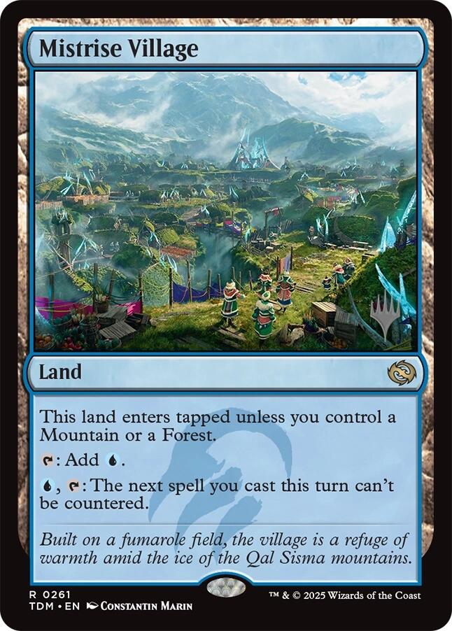Mistrise Village (Pack promo) [Tarkir: Promos Dragonorage]