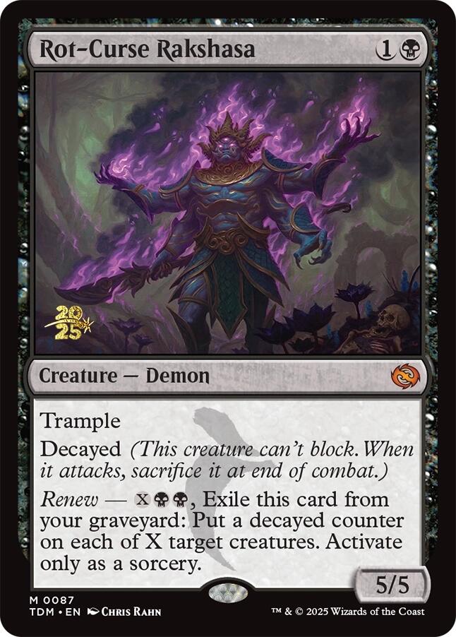 Rakshasa de la Malédiction putride [Avant-première Dragonstorm - Promos]