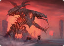 Carte artistique Le zénith du soleil rouge [Série artistique Phyrexia : Tous Les Envahisseurs]