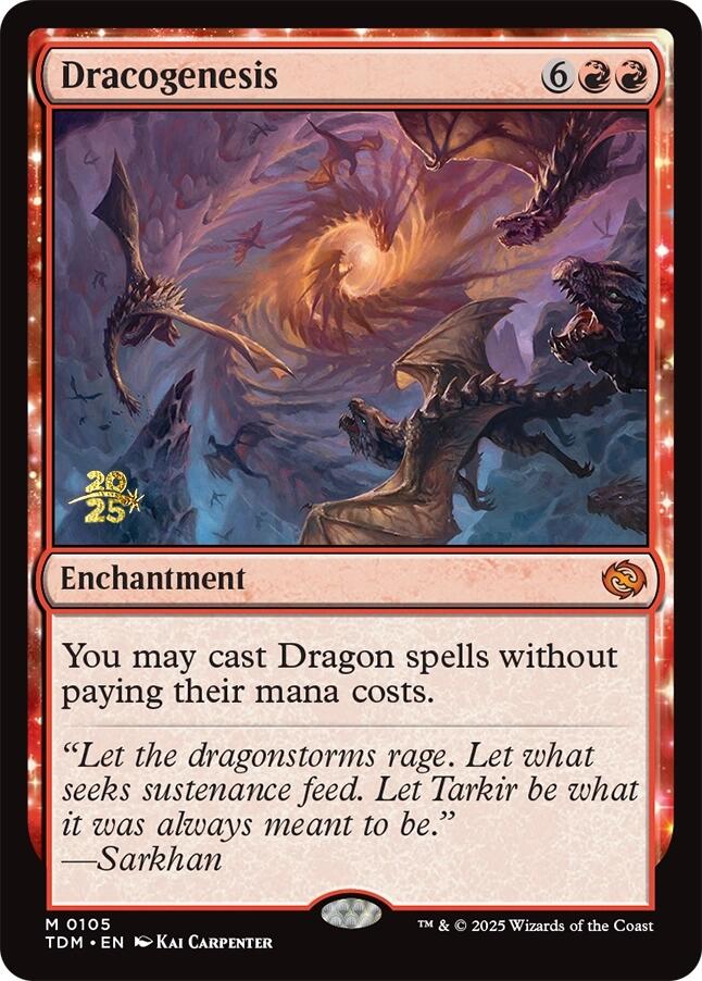 Dracogenèse [Tarkir : Promos d'avant-première Tempête draconique]
