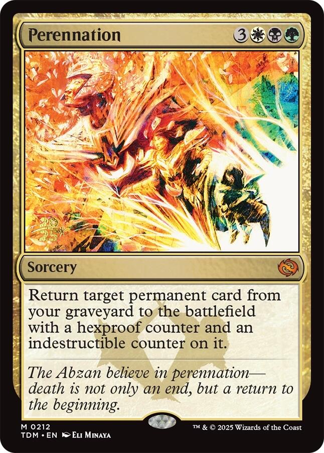 Pérennisation [Promos avant-première Tarkir : Assaut des Dragons]