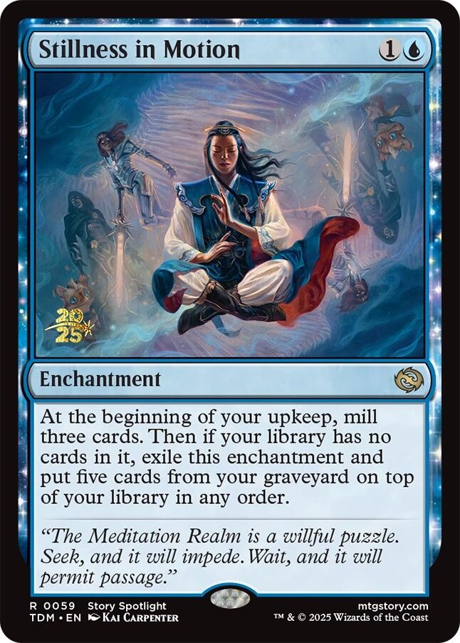 L'immobilité en mouvement [Avant-première Dragonstorm de Tarkir – Promos]