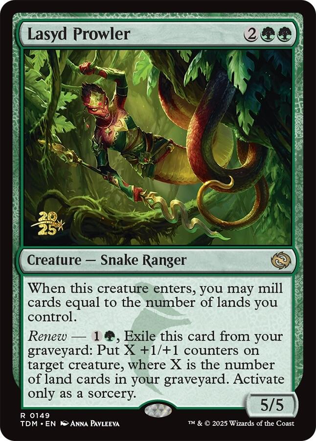 Rôdeur lascif [Tarkir: Promos d'avant-première Tempête draconique]
