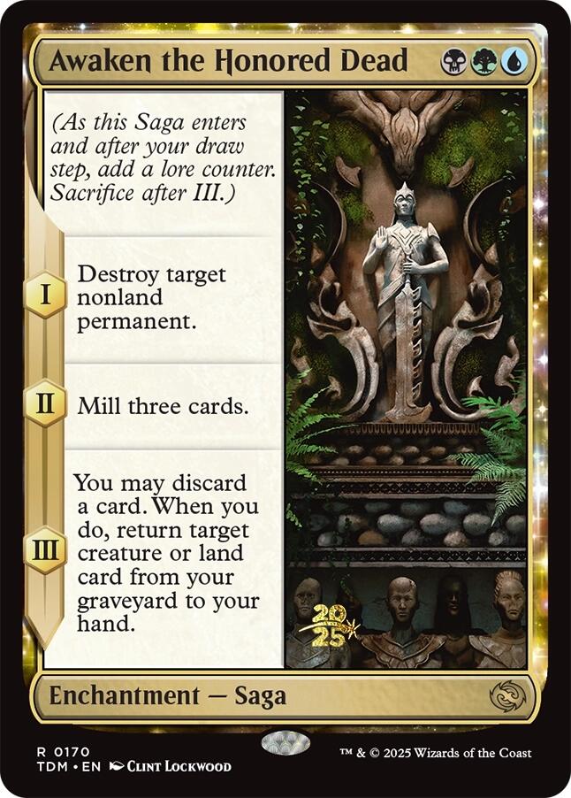 Réveiller les morts vénérés [Tarkir : promos d'avant-première Tempête draconique]